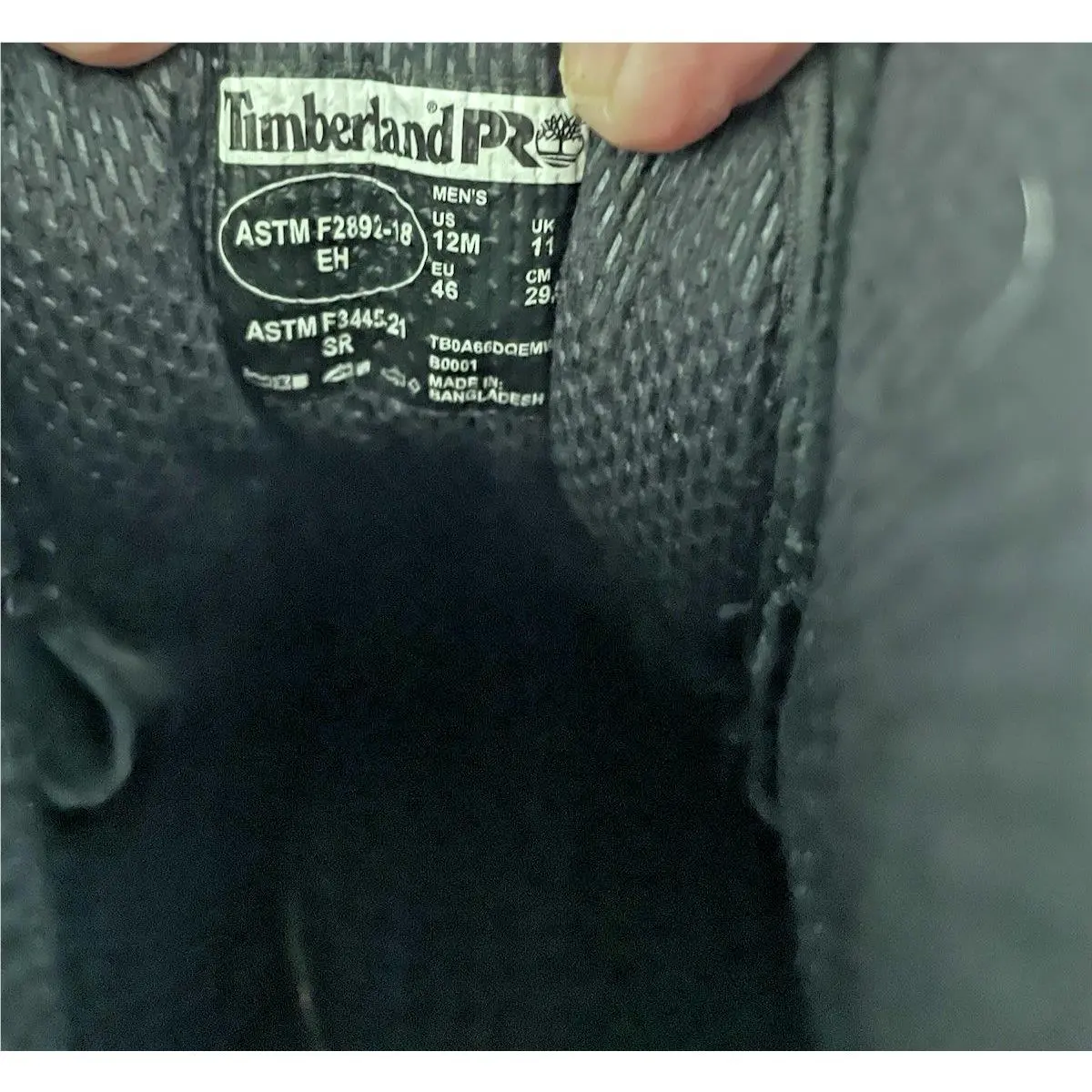 Timberland shoes - Timberland PRO Montauk - PRO Montauk - TB 0A66DQEMW - Black (UPC: 197642142387) 10