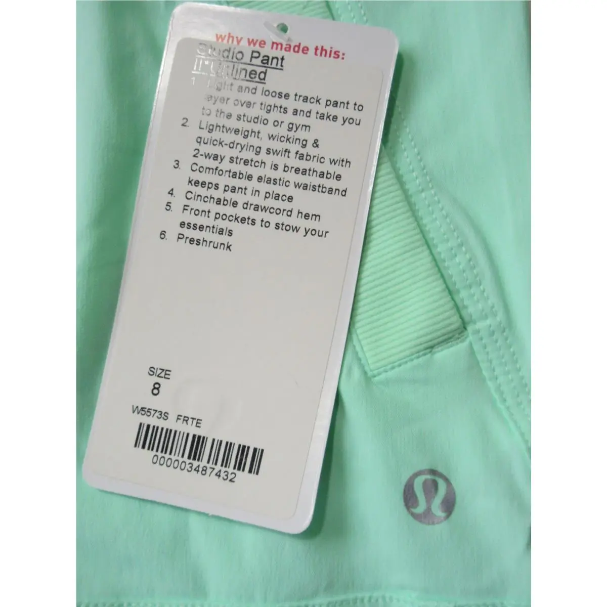Lululemon clothing - Green 2