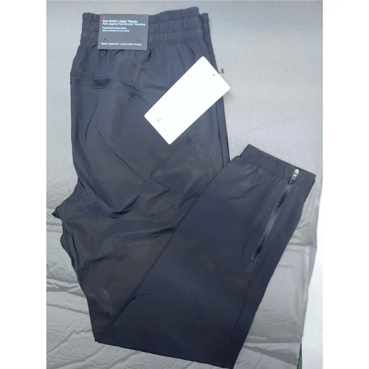Lululemon Pace Breaker Running Joggers - Men`s Medium Black