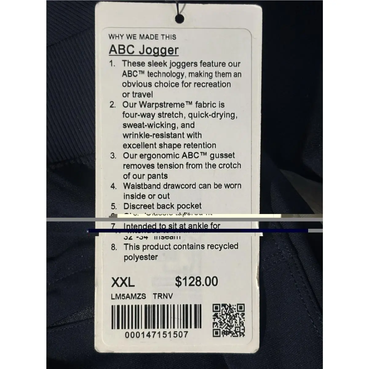 Lululemon clothing - Lululemon ABC - ABC - Blue 5