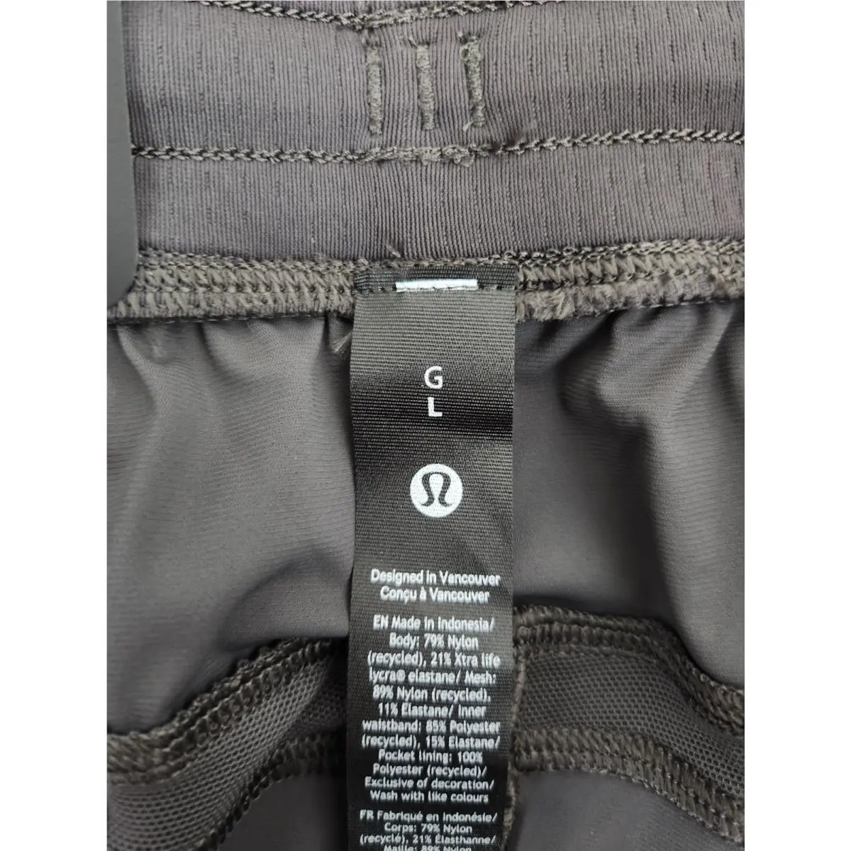 Lululemon clothing - Graphite Grey 3