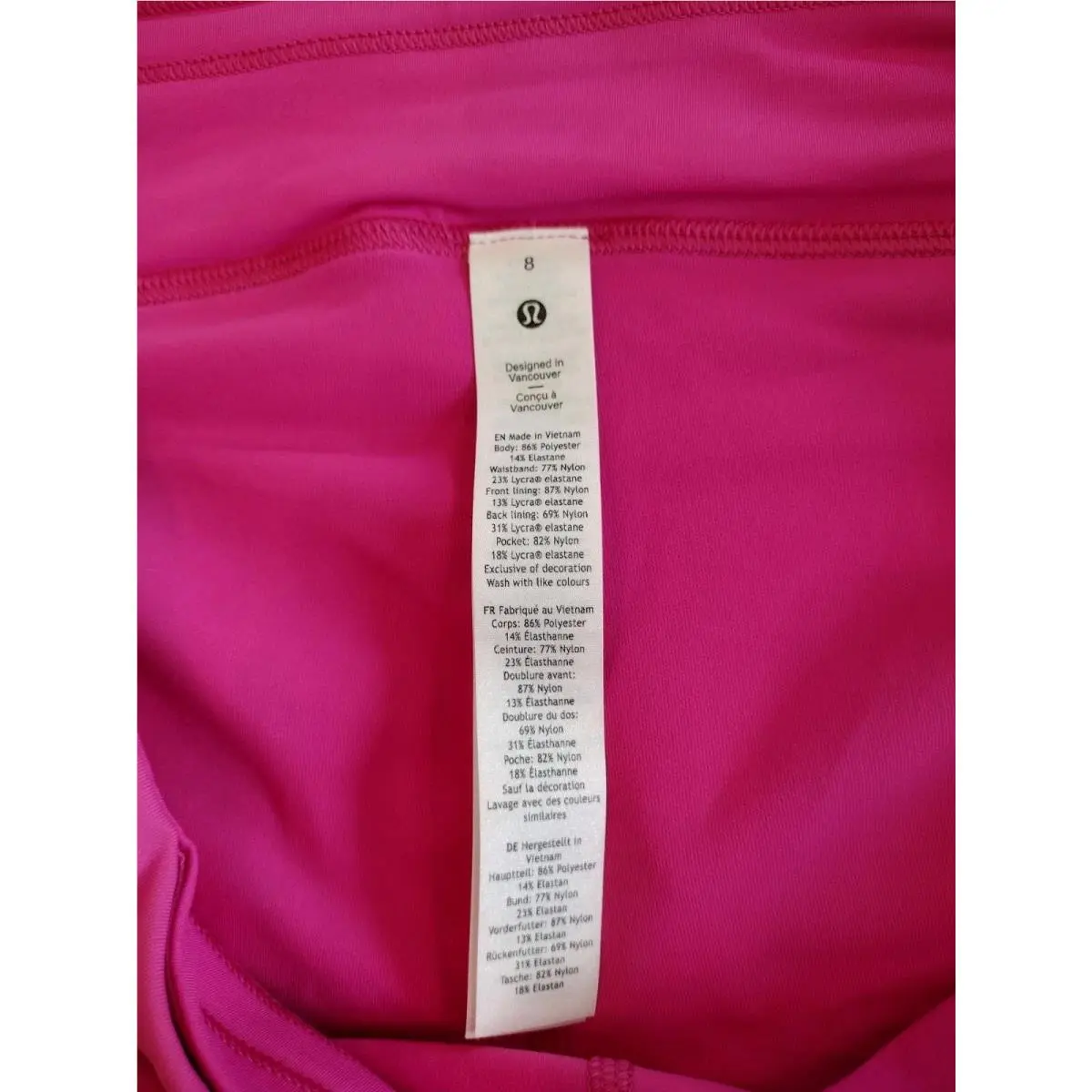 Lululemon clothing - Pink 2