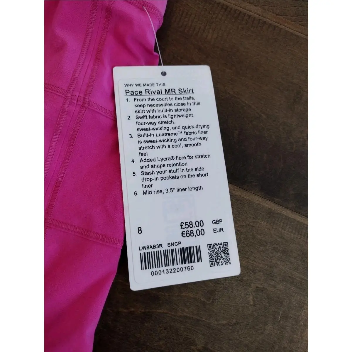 Lululemon clothing - Pink 5