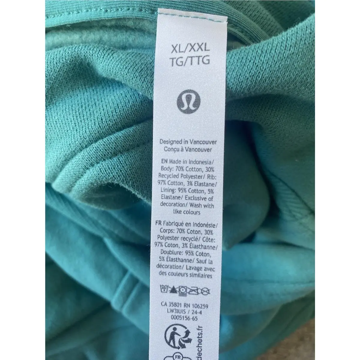 Lululemon clothing - Green 3