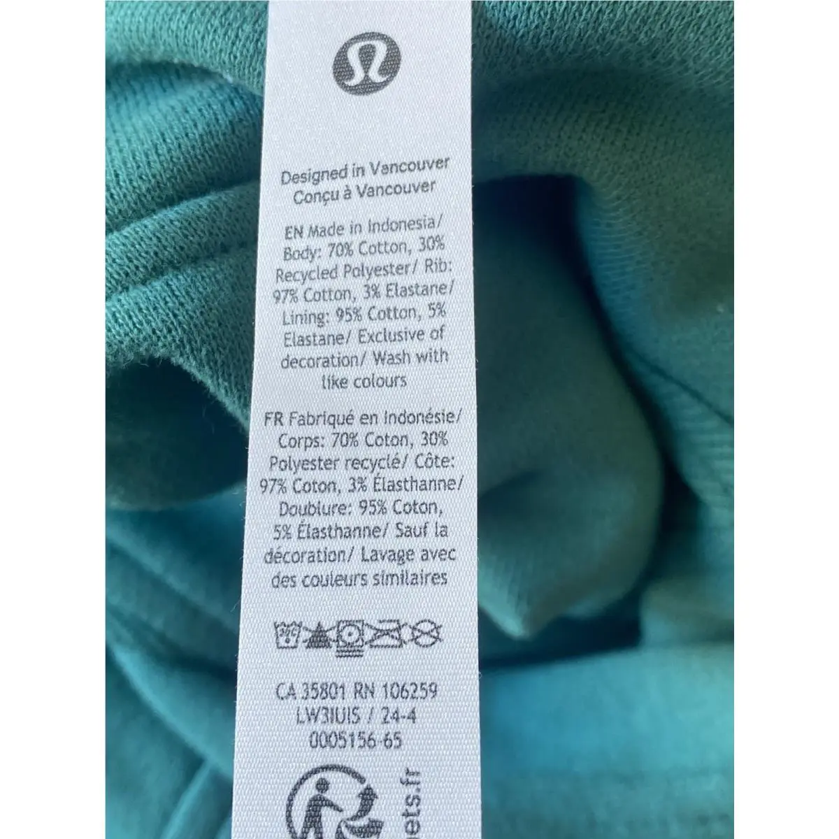 Lululemon clothing - Green 4
