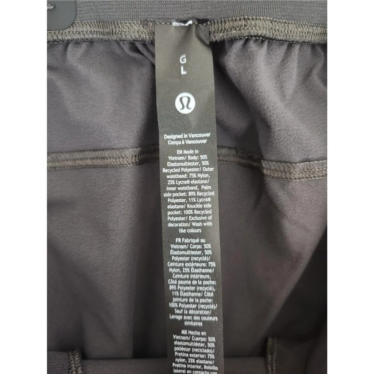 Lululemon clothing - Graphite Grey 5