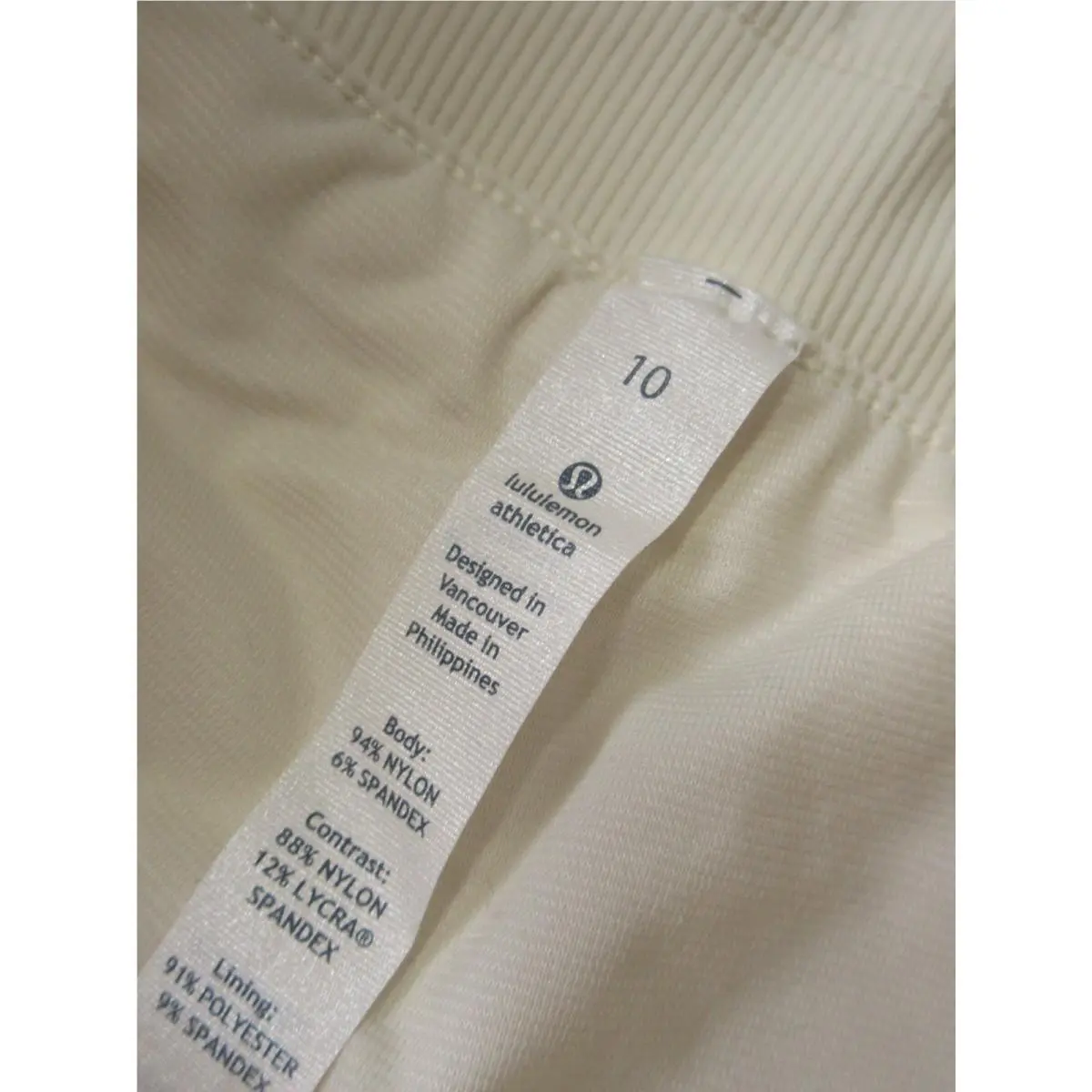 Lululemon clothing - Ivory 5
