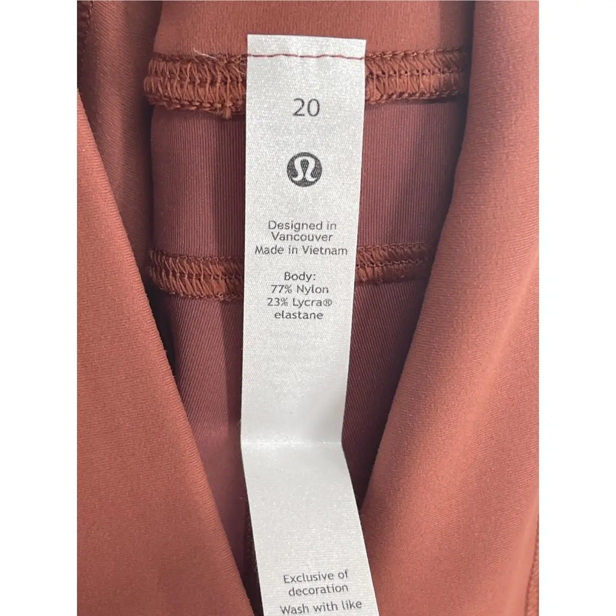 Lululemon clothing - Brown 9