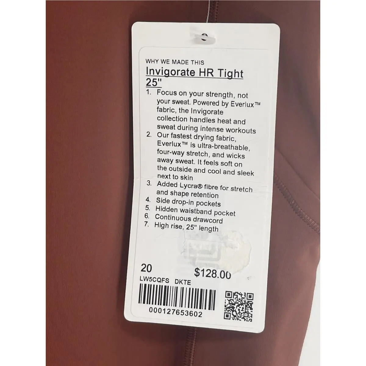 Lululemon clothing - Brown 1