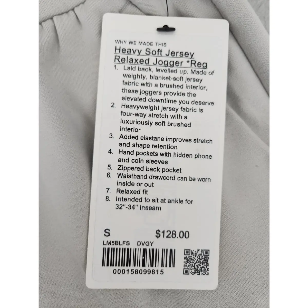 Lululemon clothing - Dove Grey 3