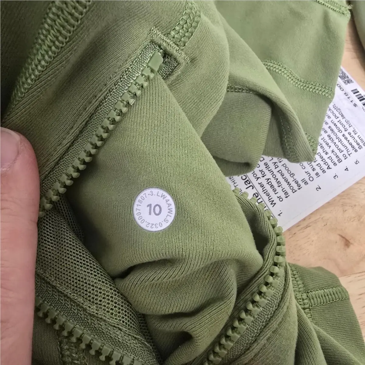 Lululemon clothing - Define Jacket - Define Jacket - Green 4