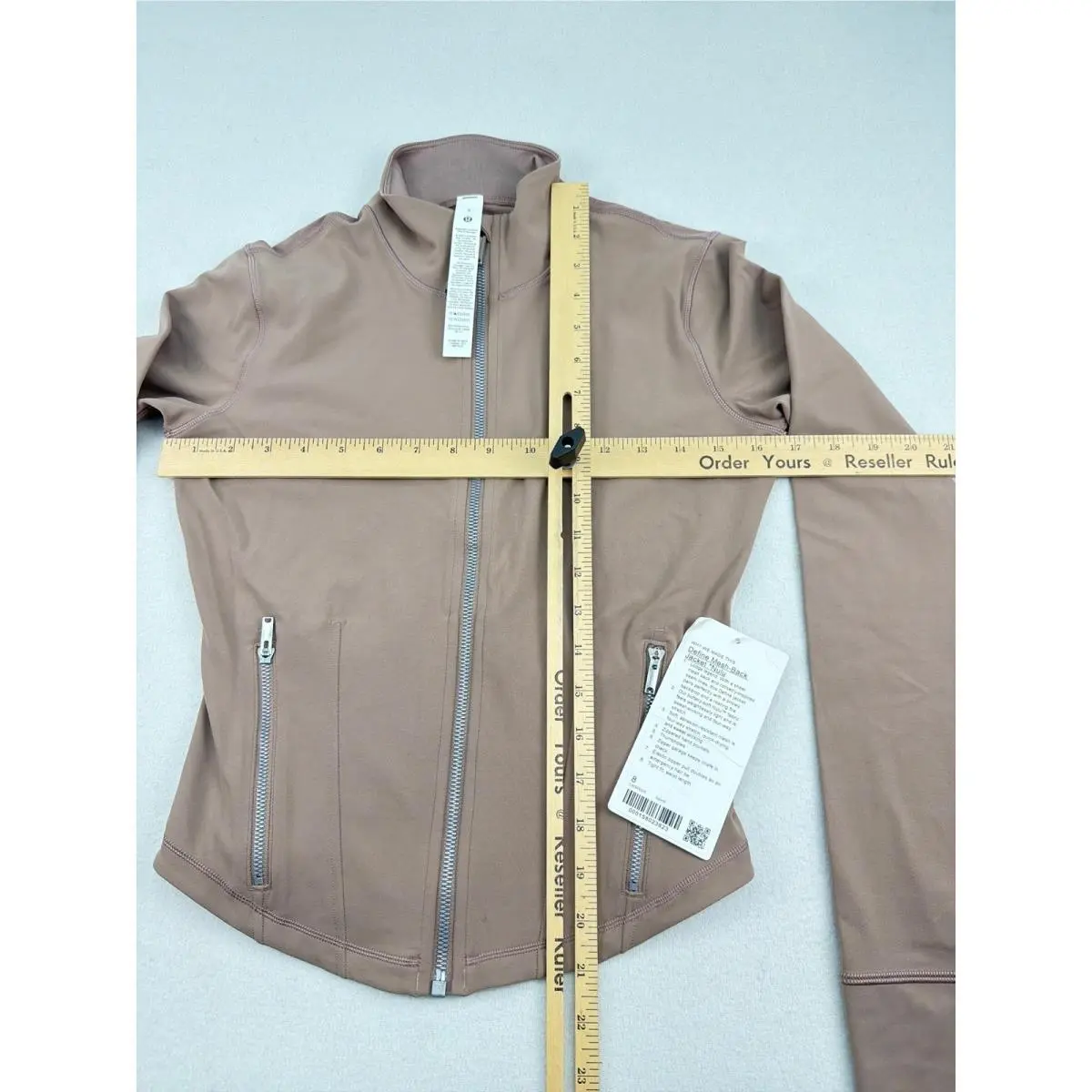 Lululemon clothing - Define Mesh-Back Jacket *Nulu - Define Jacket - Ashen Rose 3