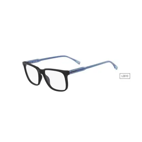 Lacoste L2810 002 Eyeglasses Black Blue Frames 55-17-145 W/case