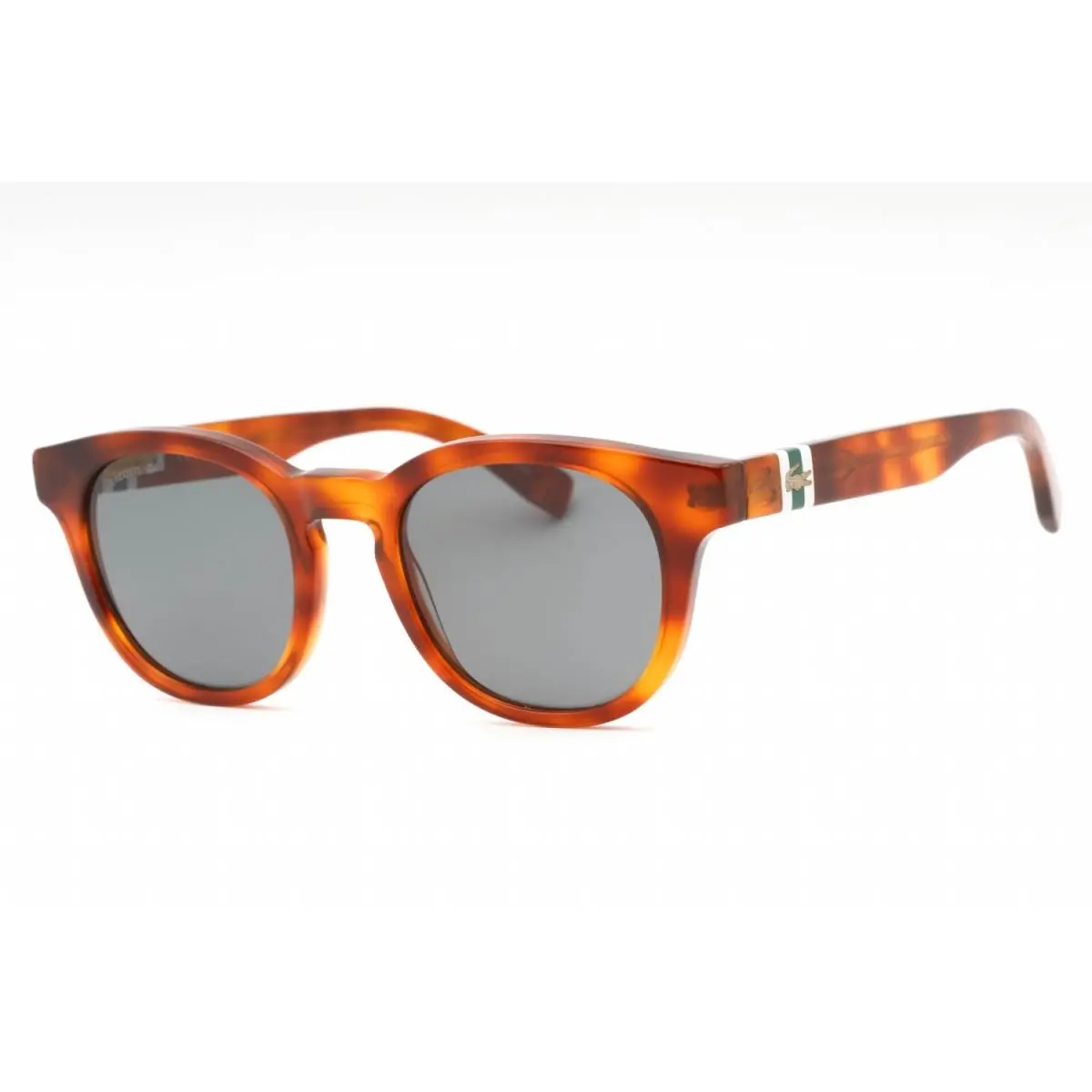 L6006S 218 Blonde Havana/smoke 49-21-145 Sunglasses by Lacoste