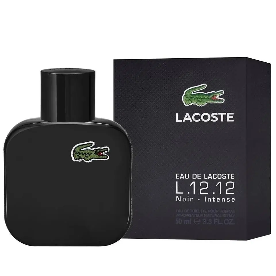 Lacoste L.12.12 Noir - Intense Eau de Lacoste Edt 3.3 oz / 100 ml Men Spray