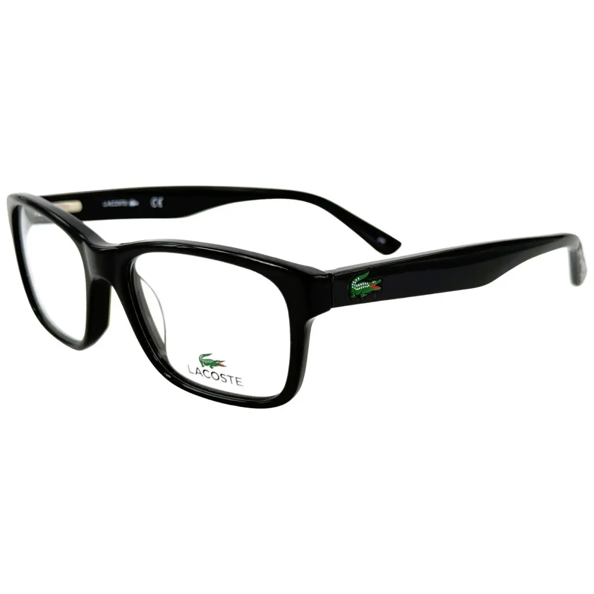 Lacoste L3612 Kids Boys Plastic Eyeglass Frame 001 Black 49-16 Spring Hinges