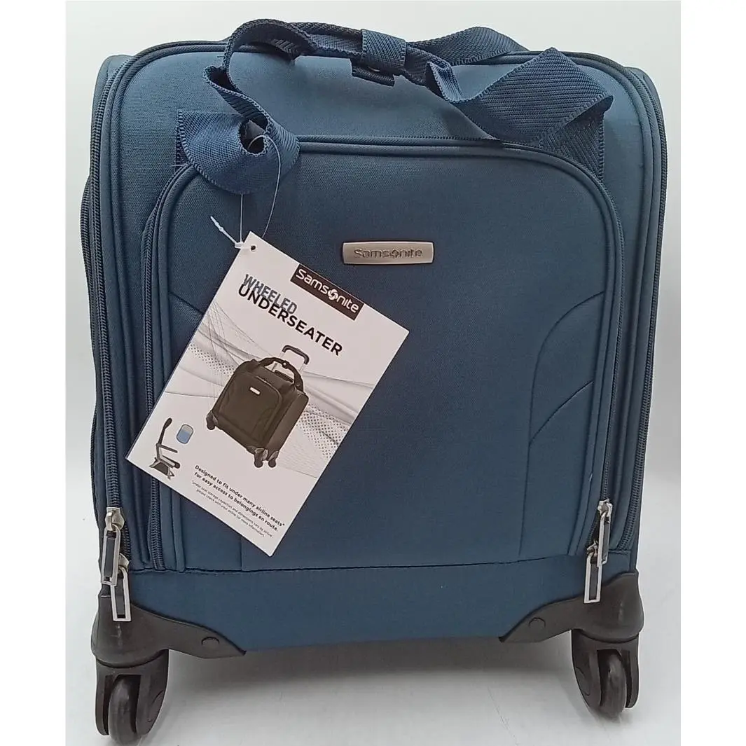Samsonite Underseat Carry-on Spinner with Usb Port Ocean One Size U4
