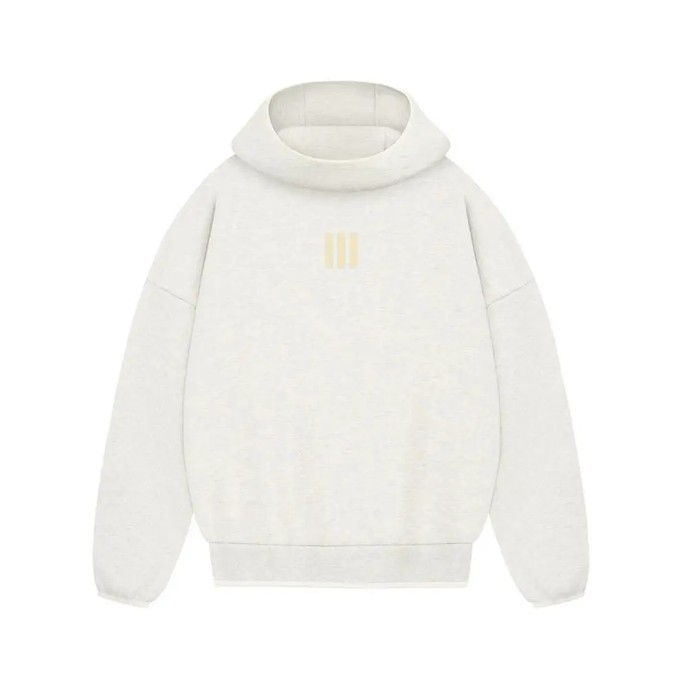Adidas Fear Of God Athletics Pullover Hoodie Mens White Casual Outerwear IS5308