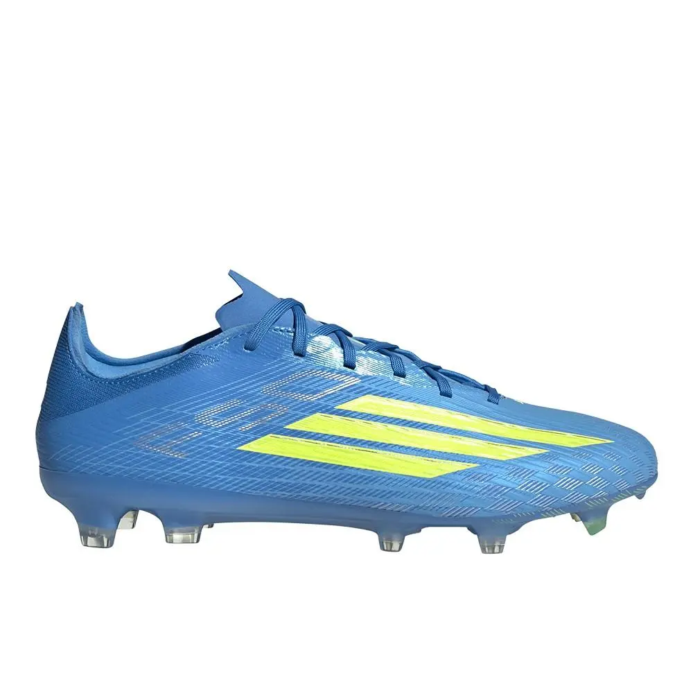 Adidas F50 Pro Firm Ground Soccer Cleats Mens Blue Sneakers Athletic Shoes JR895