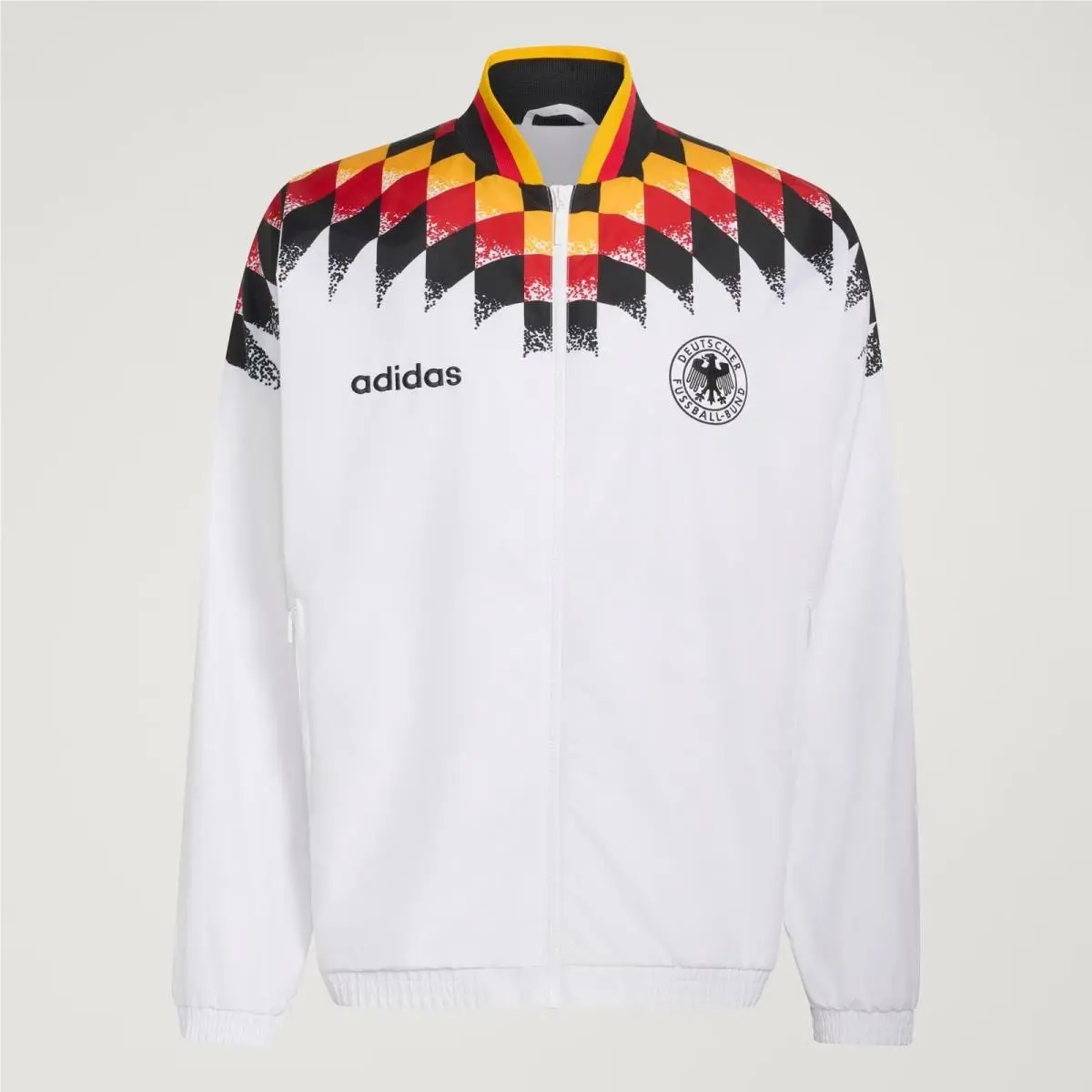 JW8809 Mens Adidas Dfb Germany Track Top 1994 - White