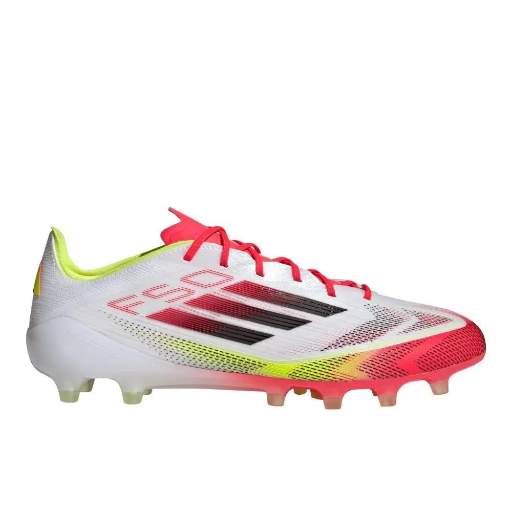 Adidas F50 Elite Artificial Ground Soccer Cleats Mens White Sneakers Athletic Sh