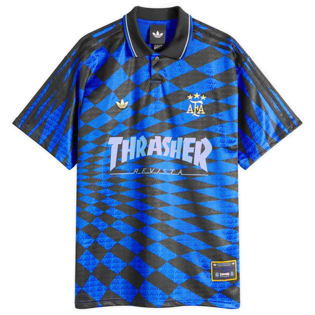 Adidas Originals Argentina Thrasher Jersey Retro Classic Messi Afa Logo Men Size