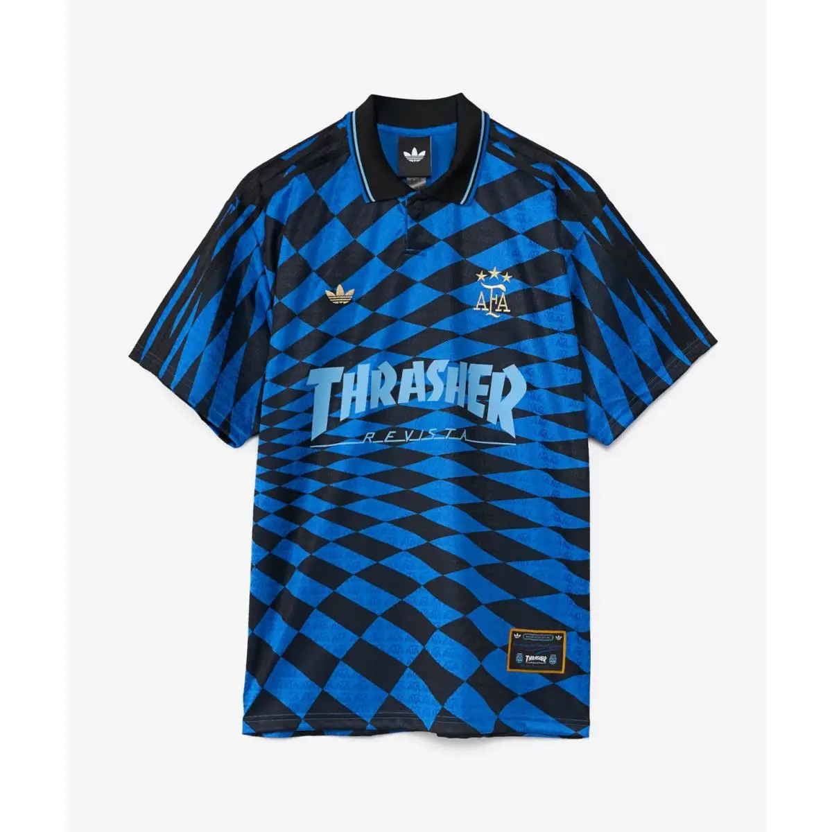 Adidas clothing - adidas Originals Jersey T-Shirt x Argentina x Thrasher - KX4551 - Blue 11