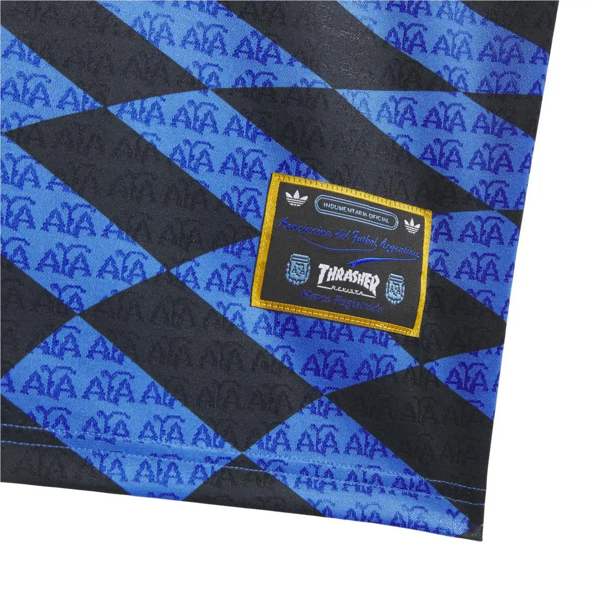 Adidas clothing - adidas Originals Jersey T-Shirt x Argentina x Thrasher - KX4551 - Blue 9