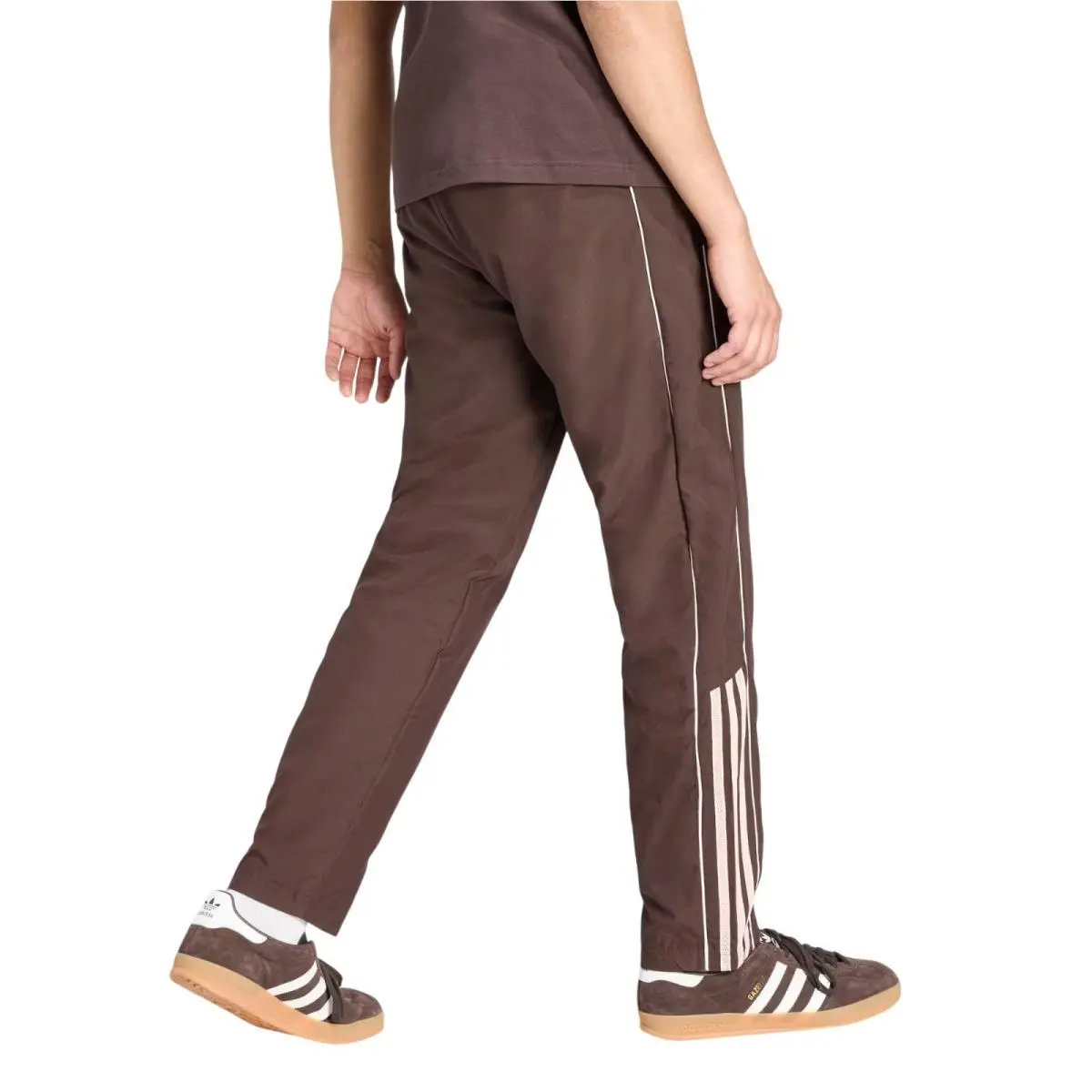 Adidas clothing - Adidas Originals Chest Stripes Track Suit - Brown 9