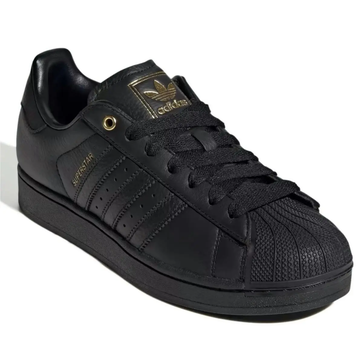 Adidas shoes - adidas Superstar - Superstar - Black, Manufacturer: Core Black / Core Black / Gold Metallic 10