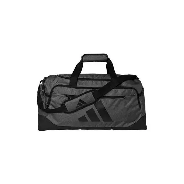 Defender 5 Medium Duffel - AB602 Gym Fitness Sports Travel Bag Twill Onix Grey/ Black by Adidas