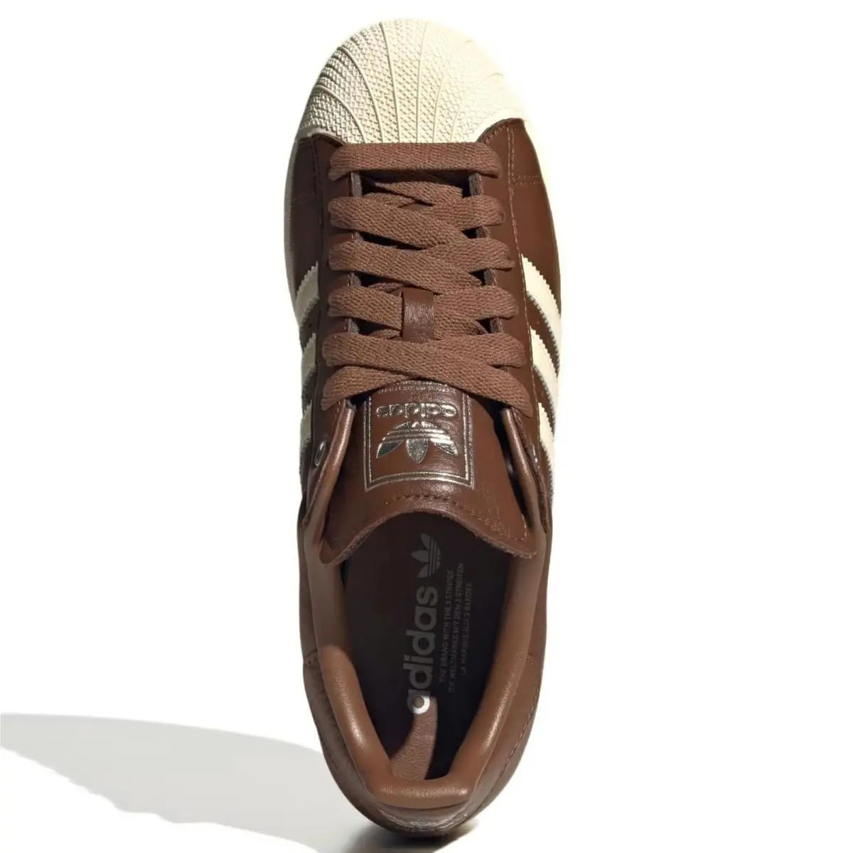 Adidas shoes - adidas Superstar - Superstar - Brown, Manufacturer: Preloved Brown / Cream White / Silver Metallic 12