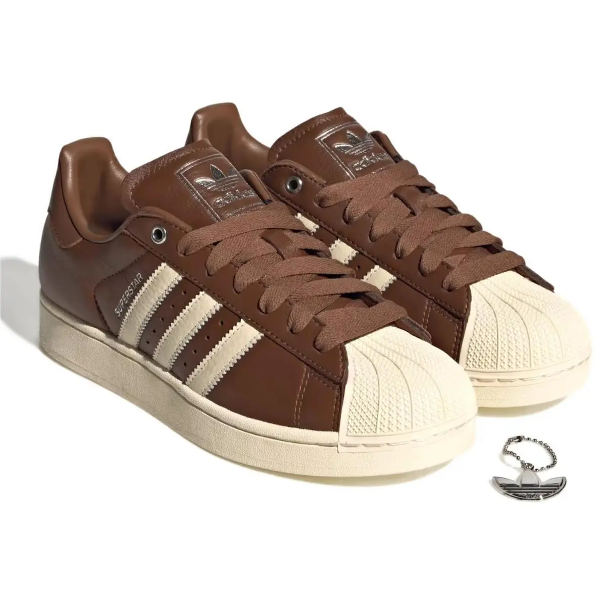 Adidas shoes - adidas Superstar - Superstar - Brown, Manufacturer: Preloved Brown / Cream White / Silver Metallic 30