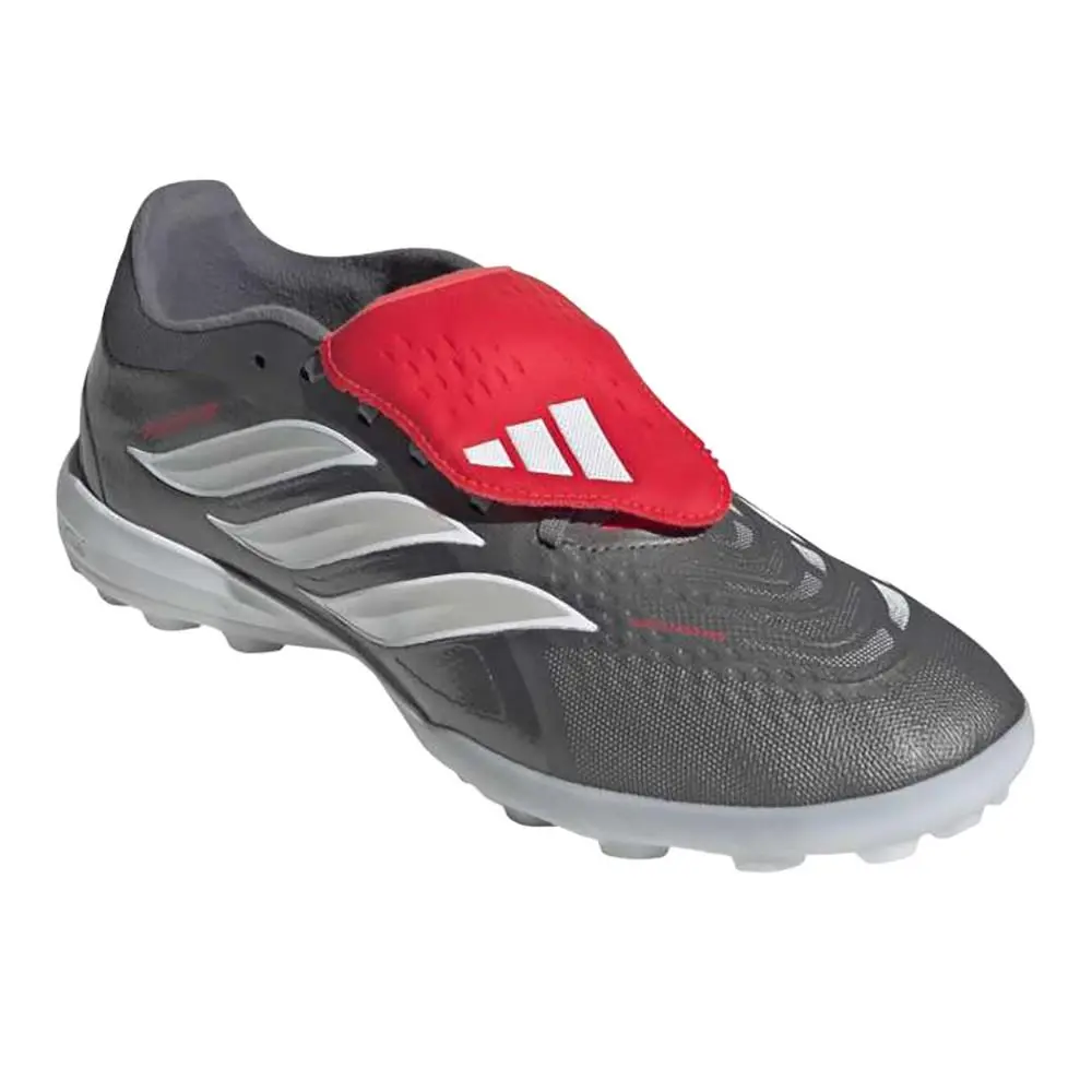 Adidas shoes - adidas Predator Pro FoldOver Tongue Turf Soccer - JR7864 - Grey, Red 0
