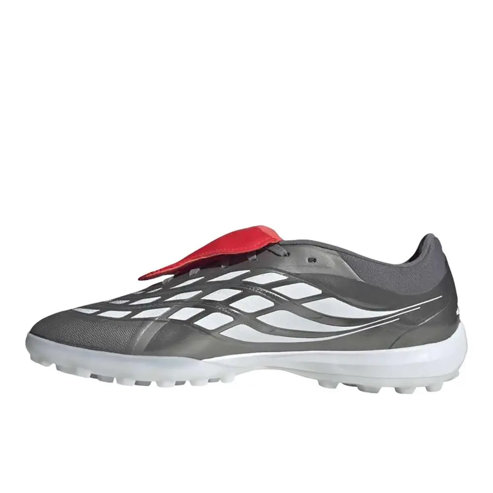 Adidas shoes - adidas Predator Pro FoldOver Tongue Turf Soccer - JR7864 - Grey, Red 9
