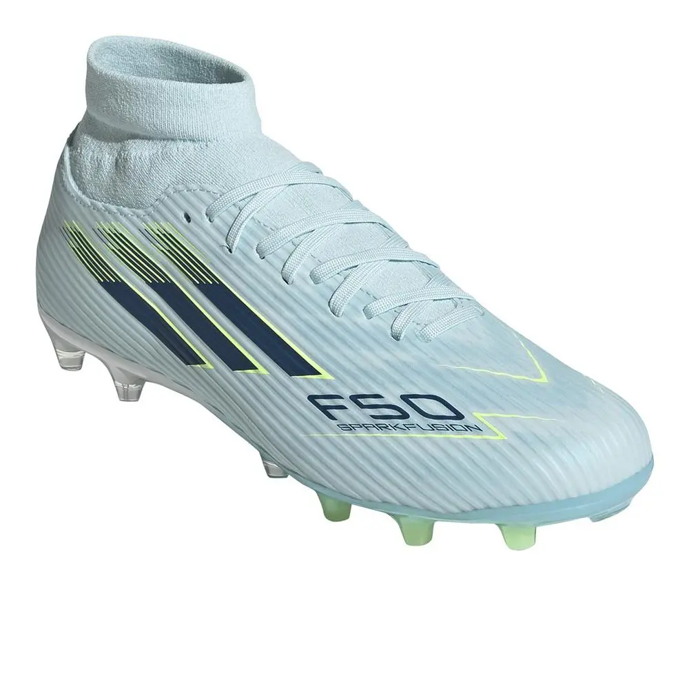 Adidas shoes - adidas F50 Sparkfusion League Mid Cut FirmArtificial Ground Socce - JR8998 - Blue 0