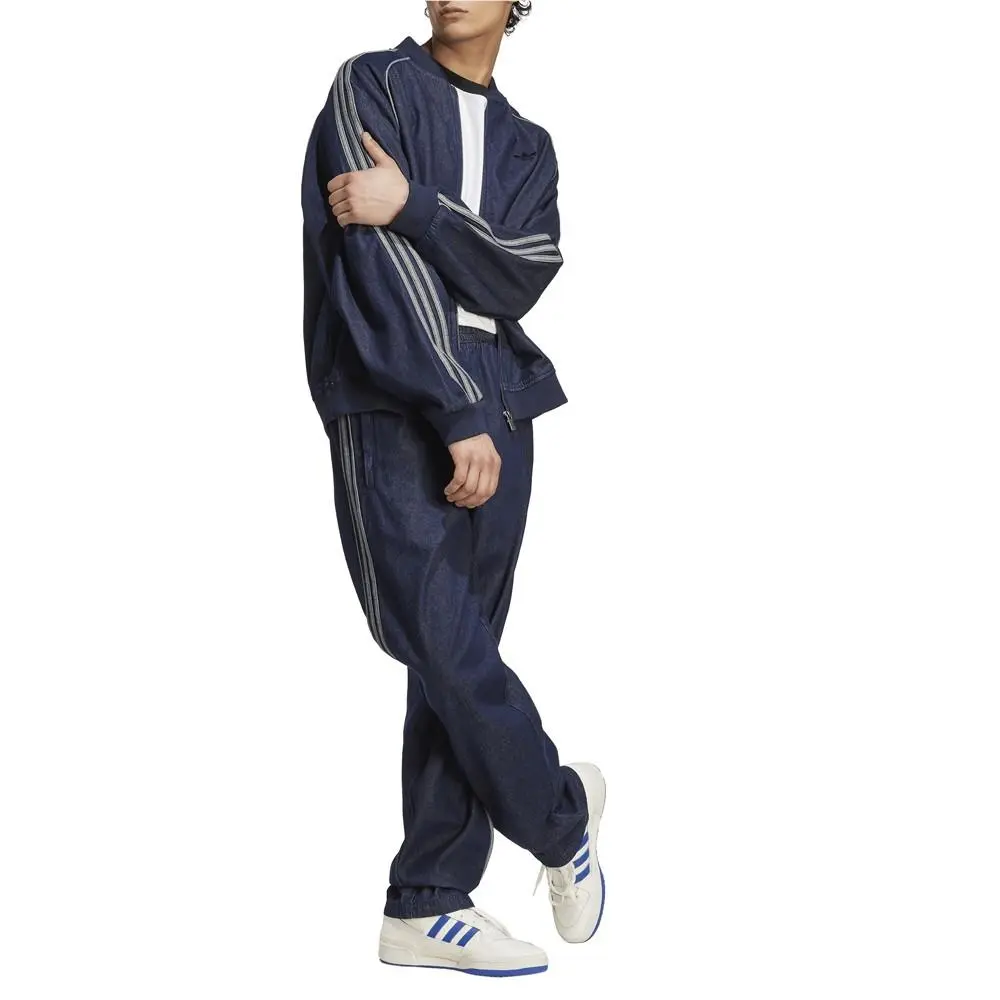 Adidas clothing - adidas Sst Adicolor Loose Sst Denim Stone Jacket - JX6461 - Blue 3