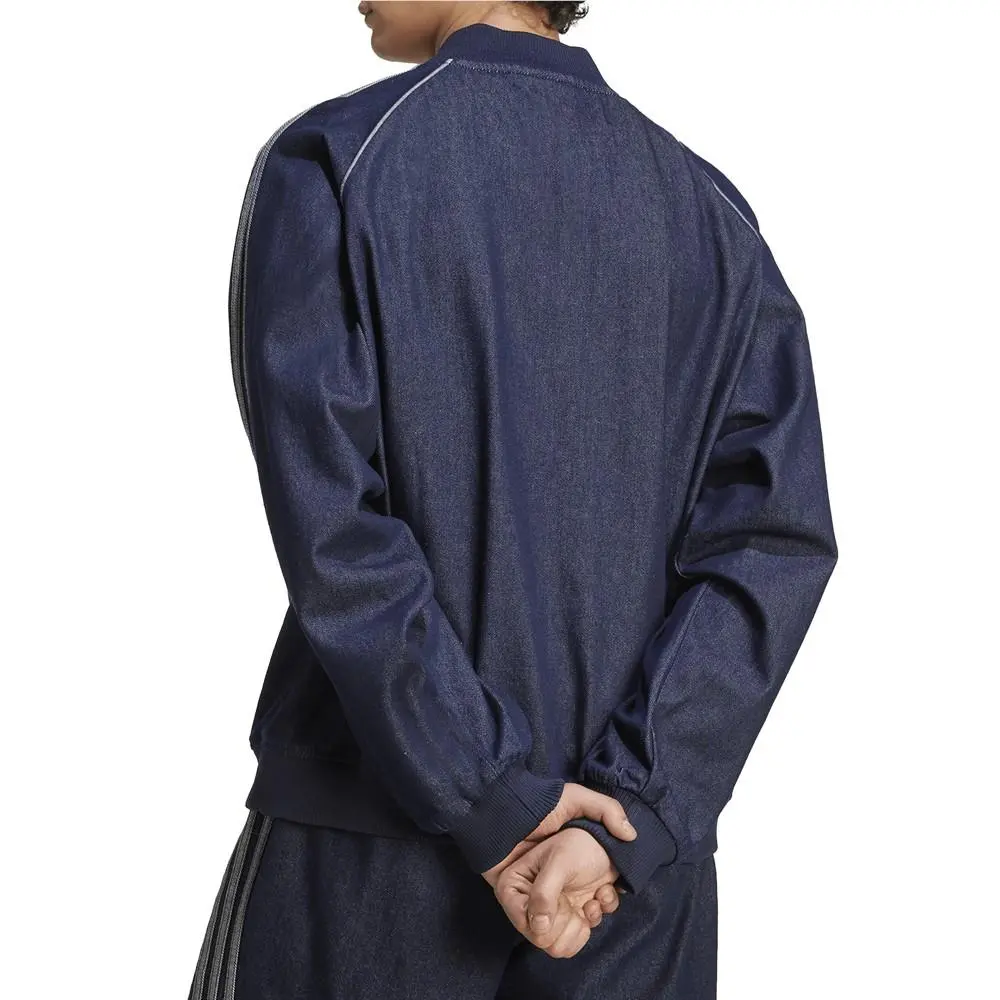 Adidas clothing - adidas Sst Adicolor Loose Sst Denim Stone Jacket - JX6461 - Blue 9
