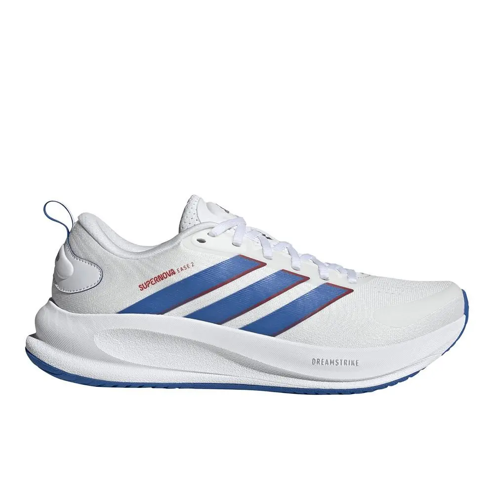 Adidas Supernova Ease 2 Running Mens White Sneakers Athletic Shoes JQ3911