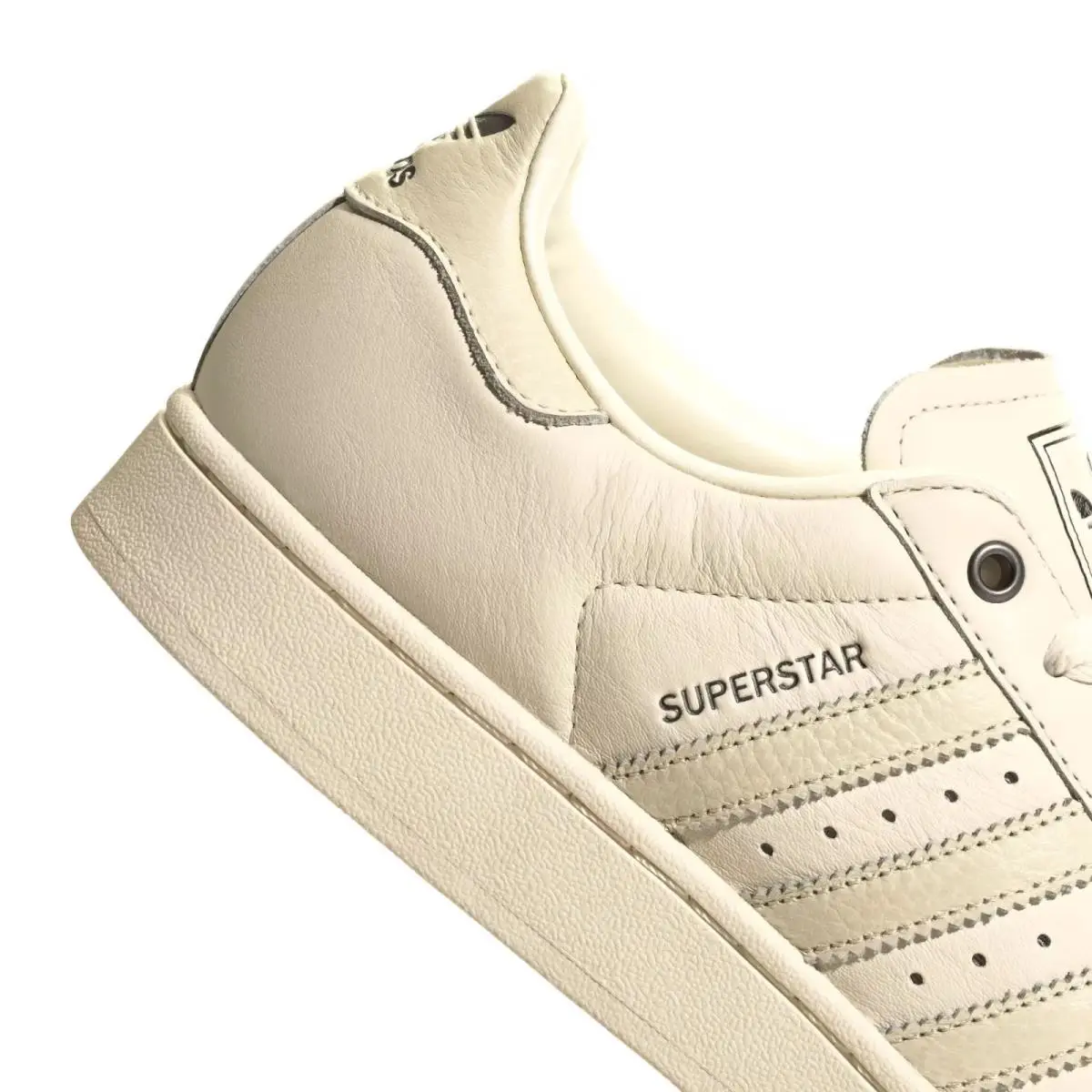 Adidas shoes - adidas Superstar - Superstar - Beige, Manufacturer: Cream White / Cream White / Iron Metallic 8