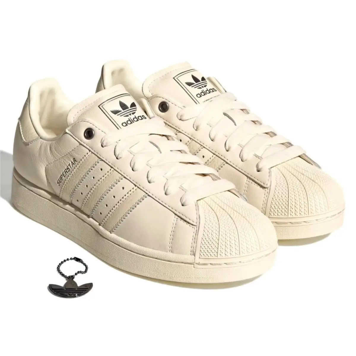 Adidas shoes - adidas Superstar - Superstar - Beige, Manufacturer: Cream White / Cream White / Iron Metallic 10