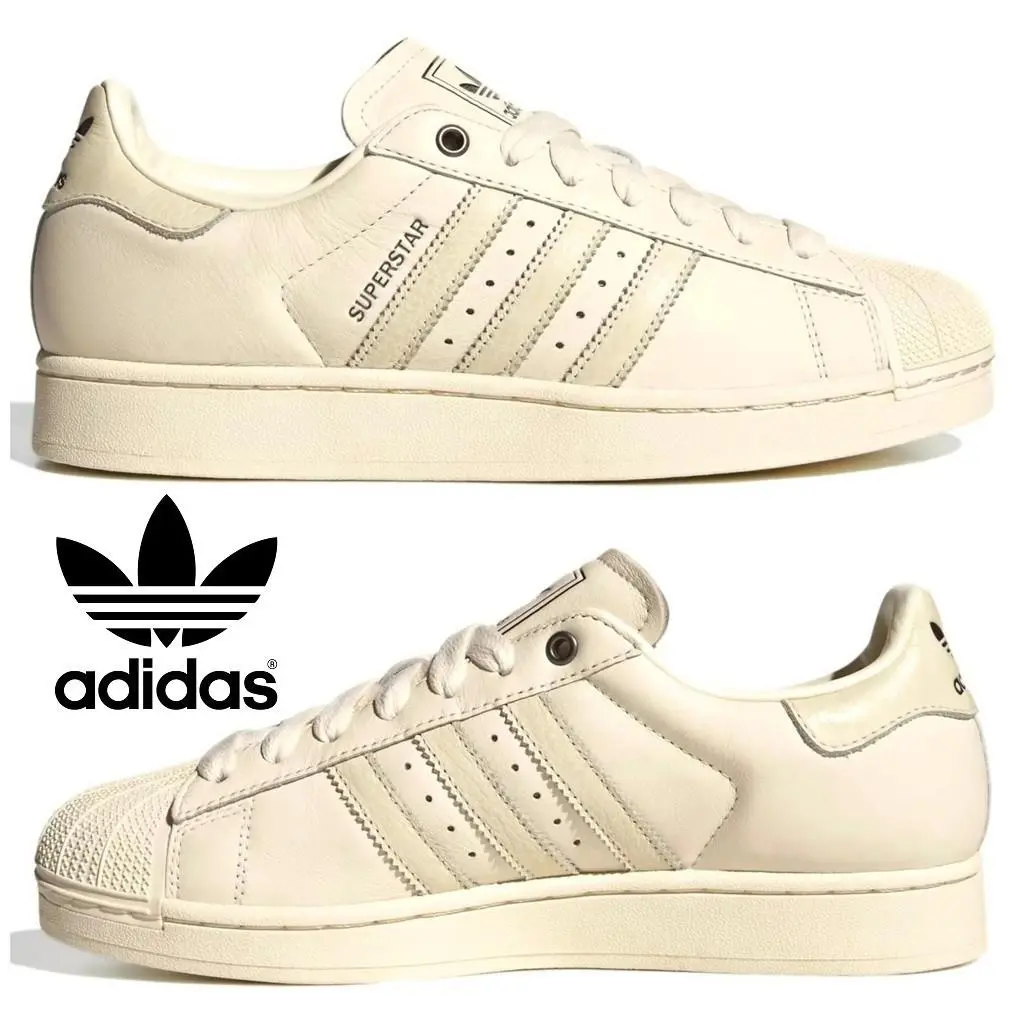 Adidas shoes - adidas Superstar - Superstar - Beige, Manufacturer: Cream White / Cream White / Iron Metallic 19