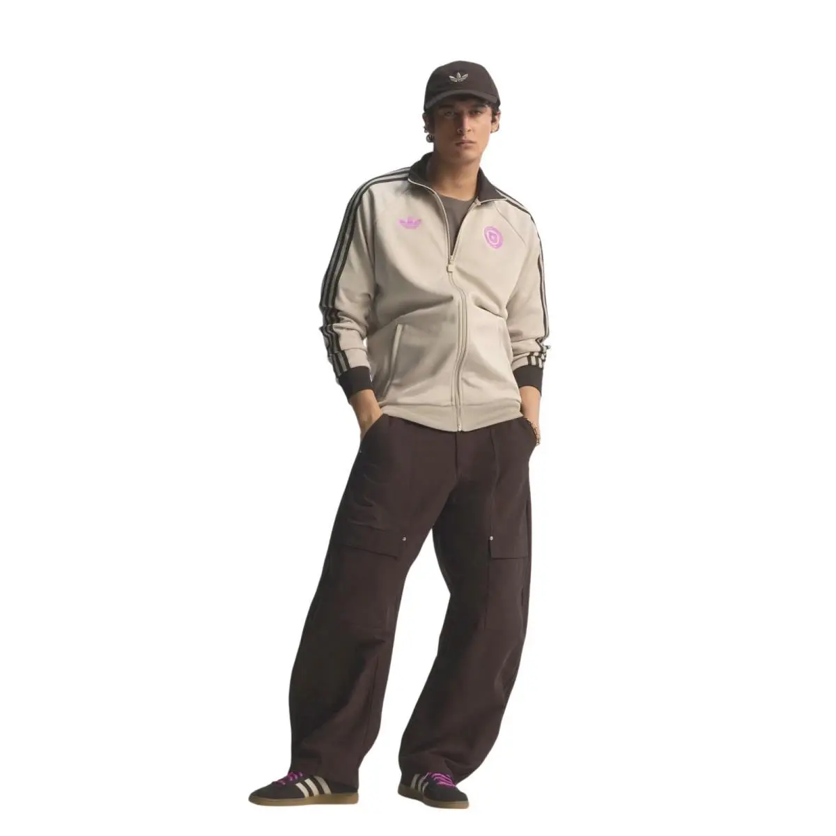 Adidas clothing - Adidas Originals Chile Track Suit - Bliss/Brown 4