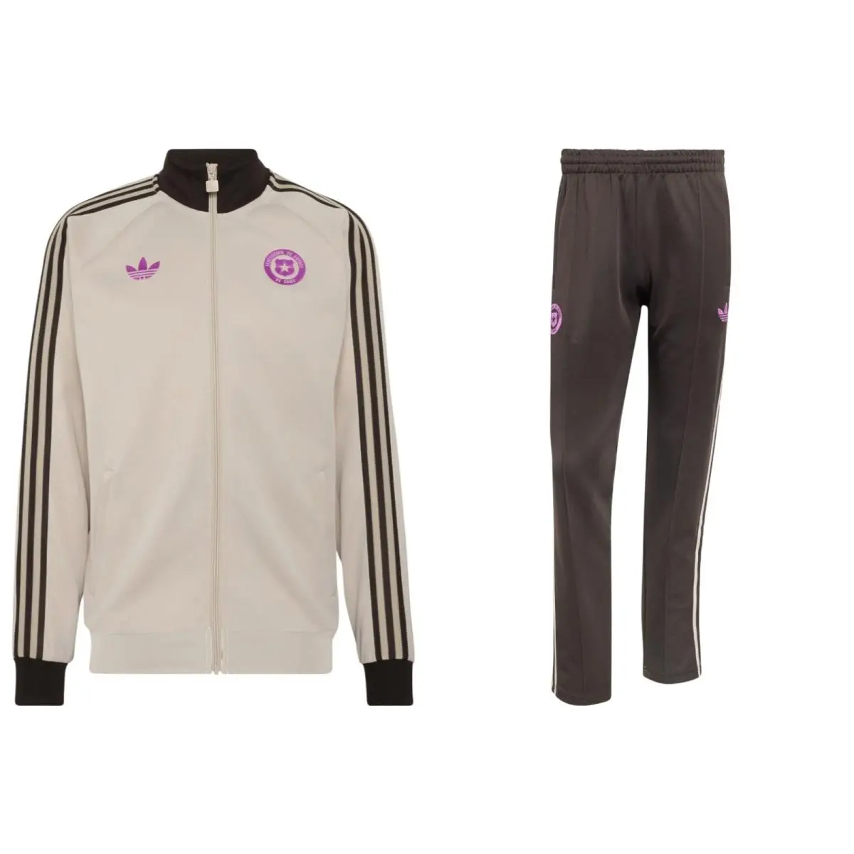 Adidas clothing - Adidas Originals Chile Track Suit - Bliss/Brown 12
