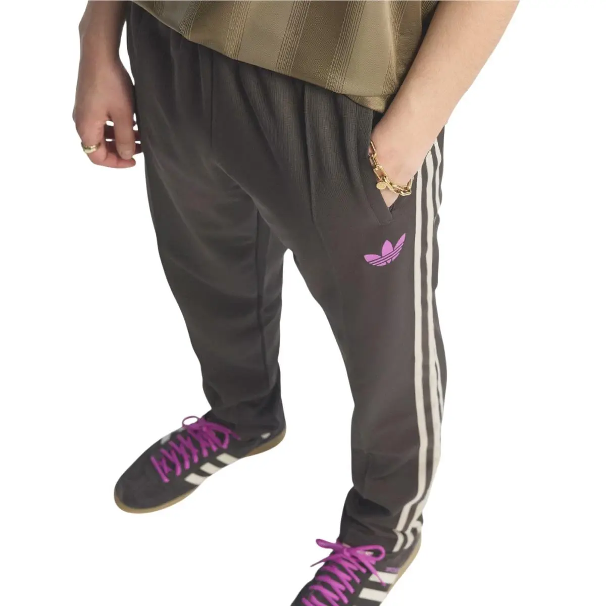 Adidas clothing - Adidas Originals Chile Track Suit - Bliss/Brown 23