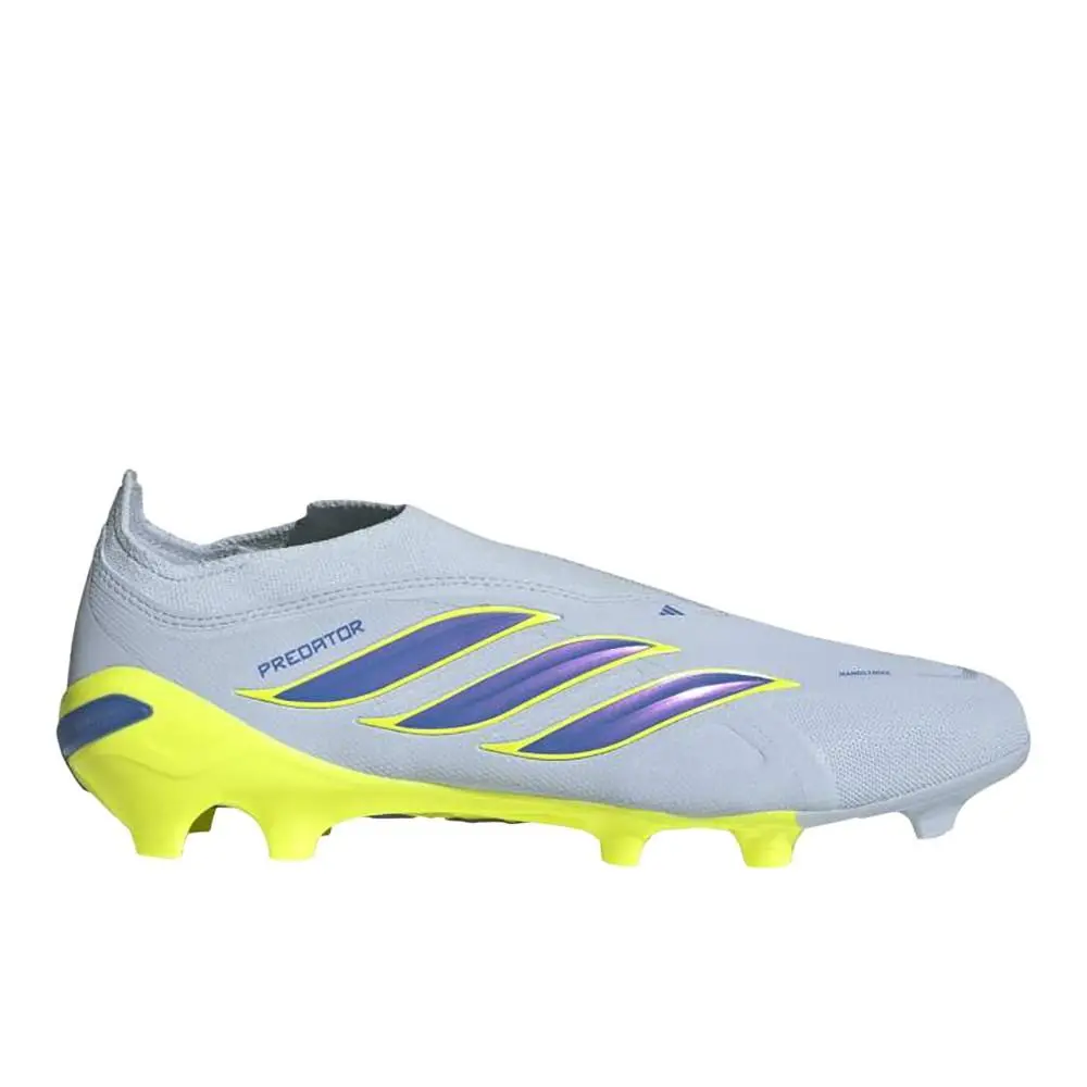 Adidas Predator League Laceless Firm Ground Soccer Cleats Mens Blue Sneakers Ath