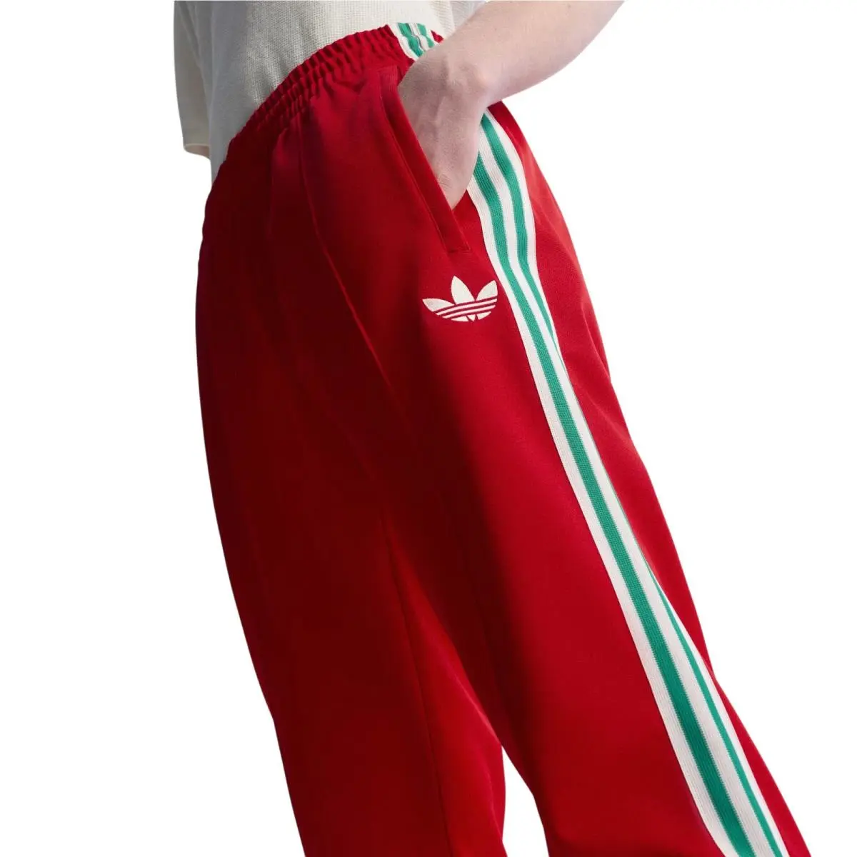 Adidas clothing - Adidas Originals Wales 150 Years Anniversary Track Suit - Red 9