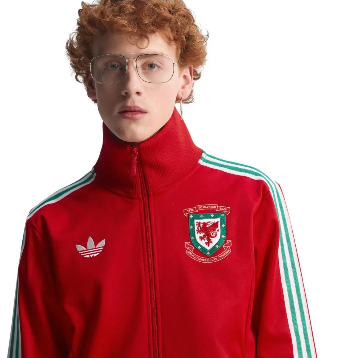 Adidas clothing - Adidas Originals Wales 150 Years Anniversary Track Suit - Red 1