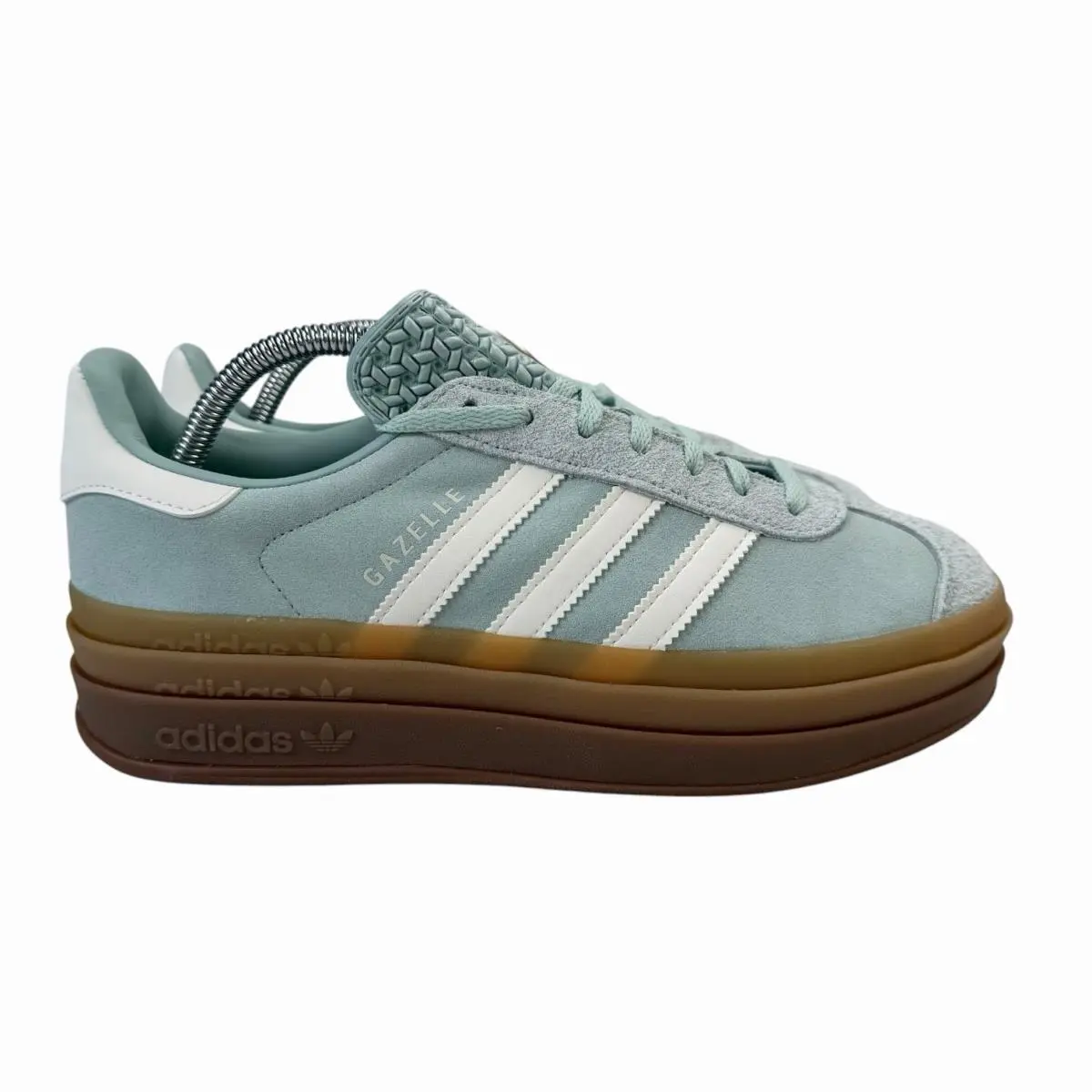 Adidas Originals Gazelle Bold Ash Green Shoes JS3902 Women`s Size 9.5