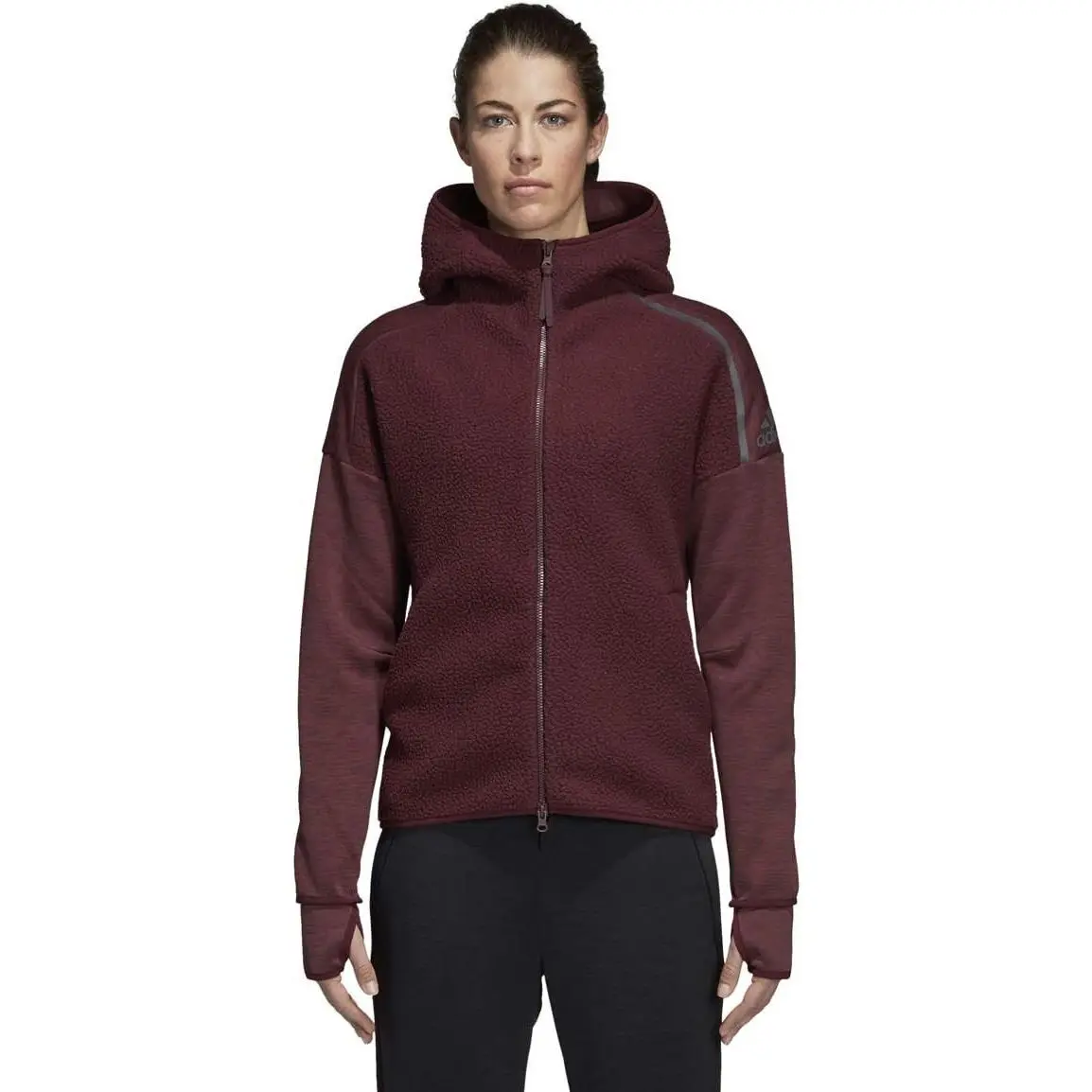 Adidas Womens W Zne Hoody WI Heather/night - CW5740